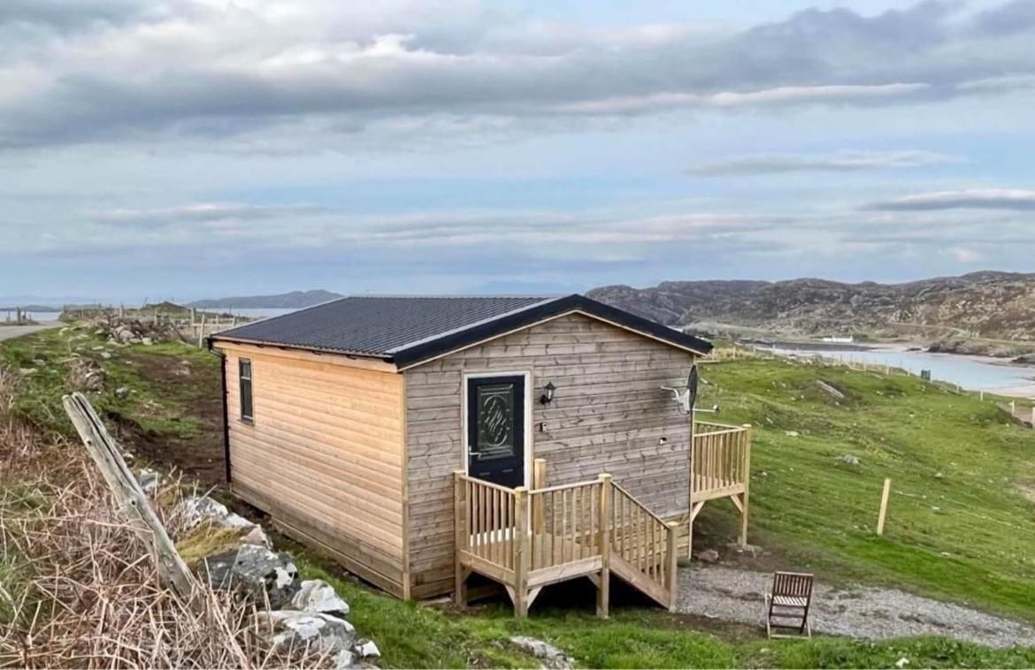 Sea View Cabin Clashnessie Exteriör bild